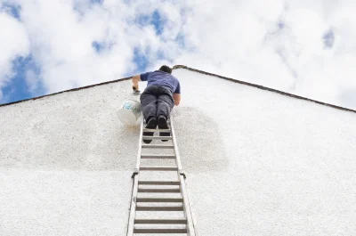 Peinture extérieure à Theil-Rabier — façades et ravalement
